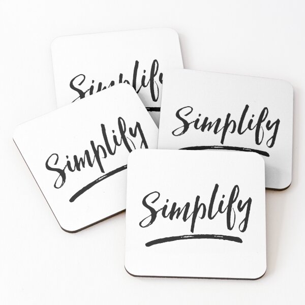 Item preview, Simplify designed and sold by ZoollGraphics.