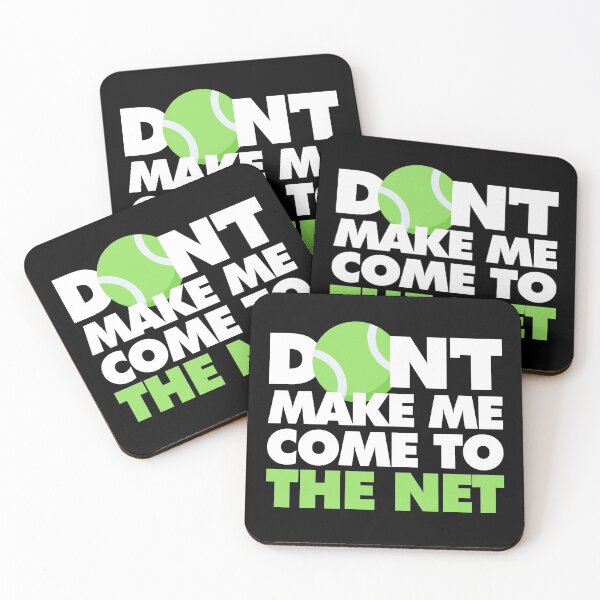 Item preview, Dont Make Me Come To The Net Funny Tennis Player designed and sold by elhefe.