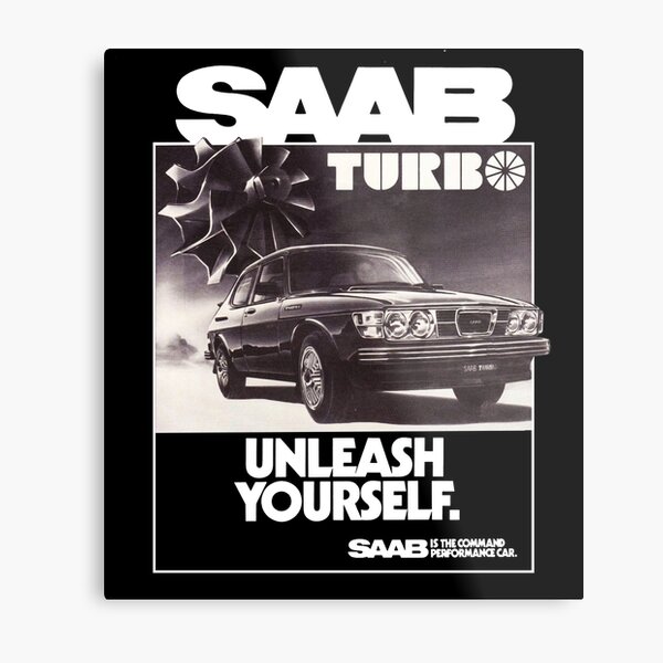 SAAB 99 TURBO Metal Print