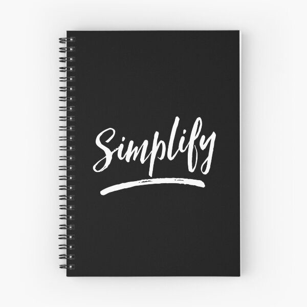 Item preview, Simplify designed and sold by ZoollGraphics.