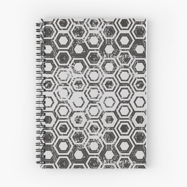 Item preview, Worn hexagons designed and sold by camcreativedk.