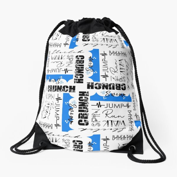 Work It Out Drawstring Bag