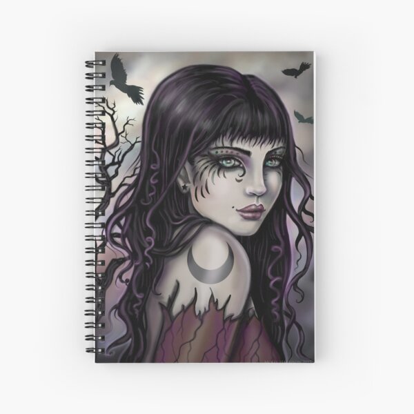 Item preview, Crow Girl Digital Art Fantasy Woman by Molly Harrison designed and sold by Molly  Harrison.