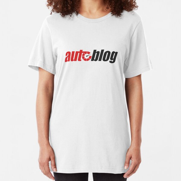Autoblog Logo Slim Fit T-Shirt