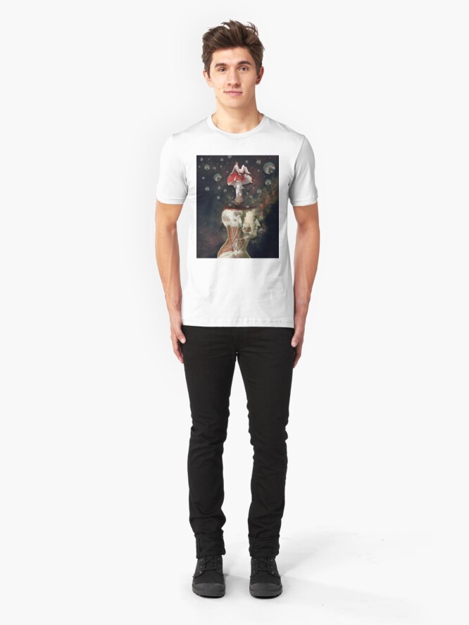 Alternate view of Dreams Are The Touchstones Of Our Character Slim Fit T-Shirt