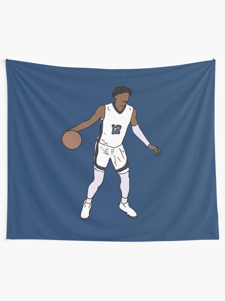 "Ja Morant Grizzlies" Tapestry by RatTrapTees Redbubble