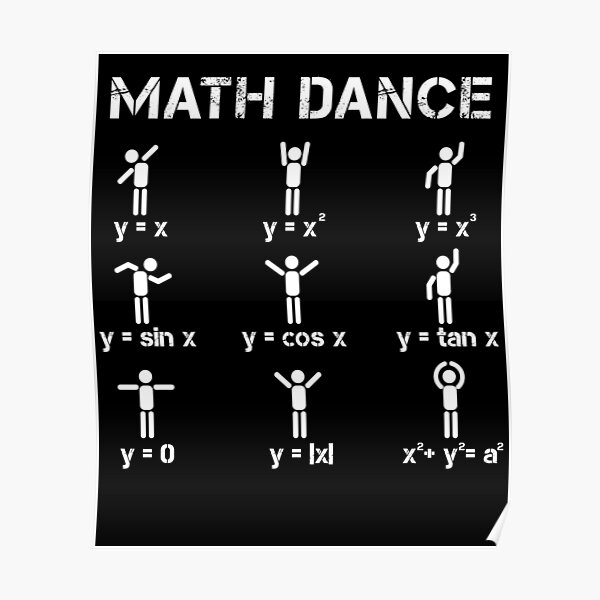 Math dance function Poster