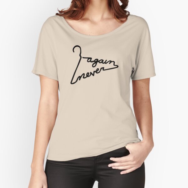 Never Again Coat Hanger Relaxed Fit T-Shirt