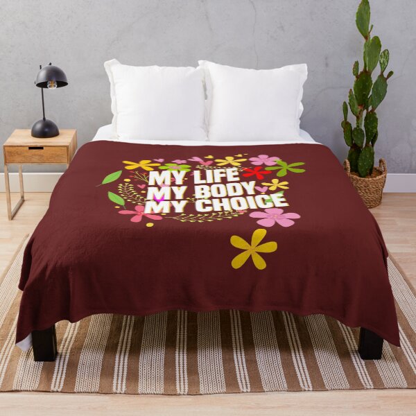 Item preview, My Life My Body My Choice Feminism Fight Shirt for Women designed and sold by ViVedX.