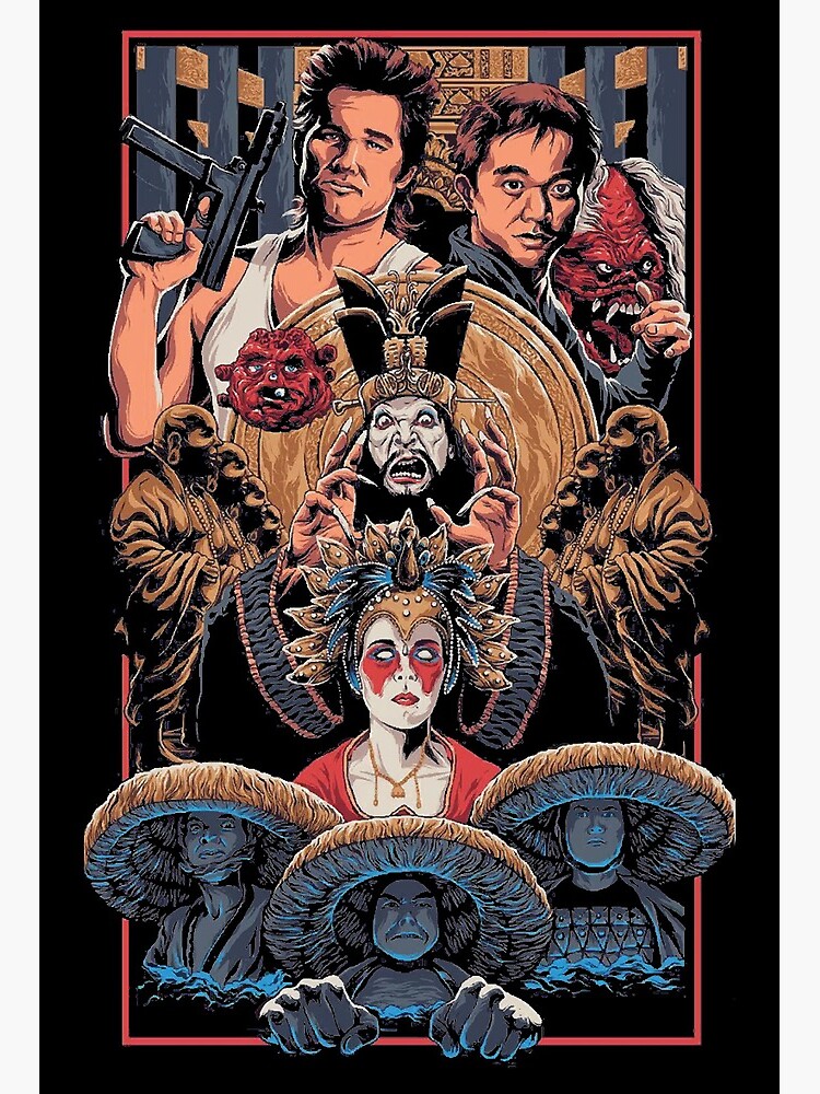 Big Trouble In Little China Art Board Print For Sale By Fenix92 Redbubble