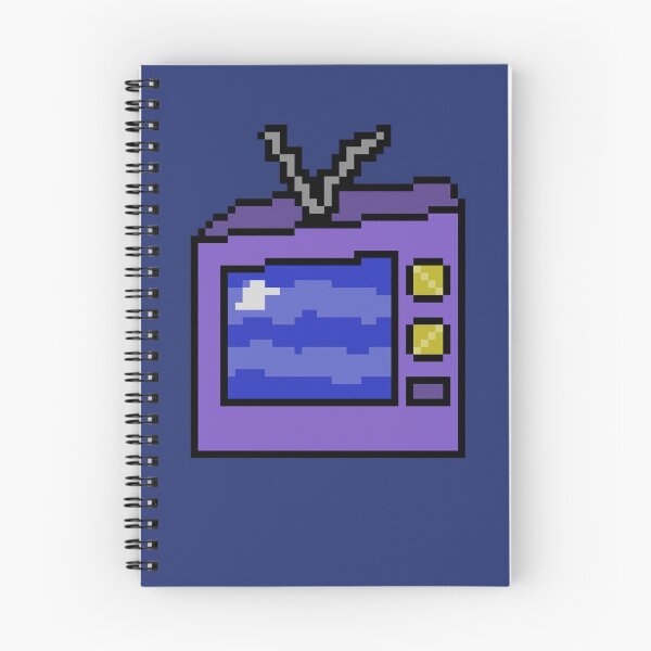 Item preview, Retro Purple Tube TV Pixel Art designed and sold by tdlacct.