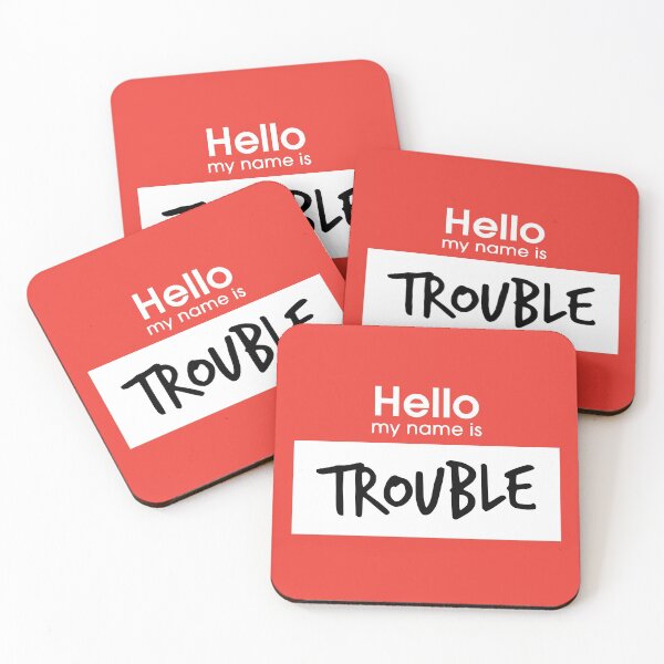 Item preview, Hello My Name Is | Trouble designed and sold by PureCreations.