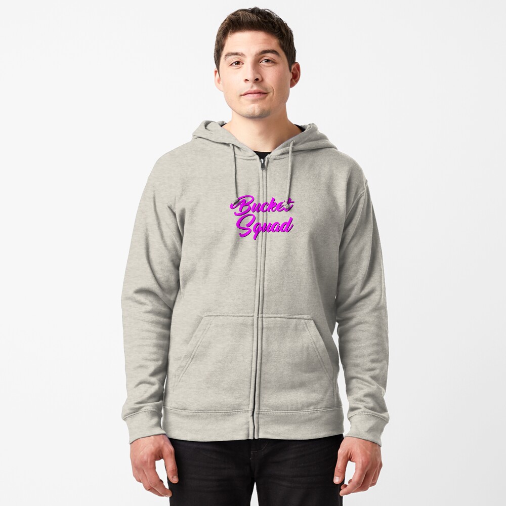 Bucket Squad Basketball Pullover Hoodie for Sale by tdjeff02 Redbubble