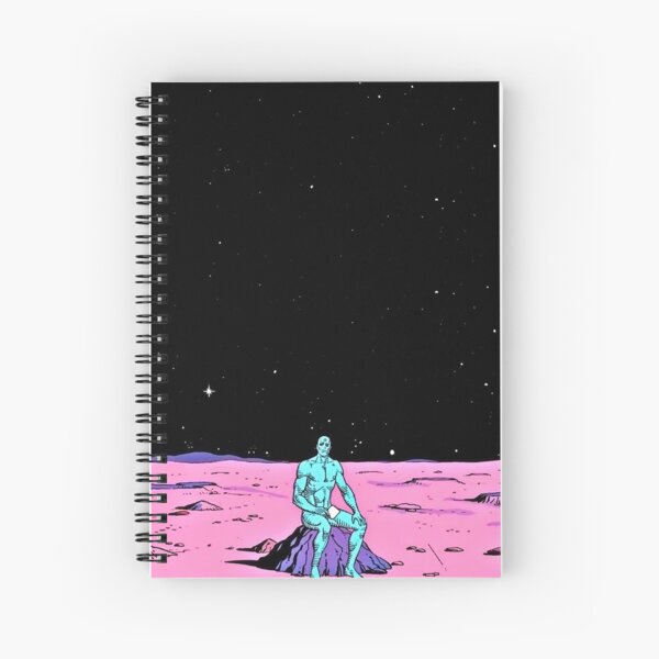 Item preview, (Fixed) Dr. Manhattan sitting on mars (comic) designed and sold by Smakly.