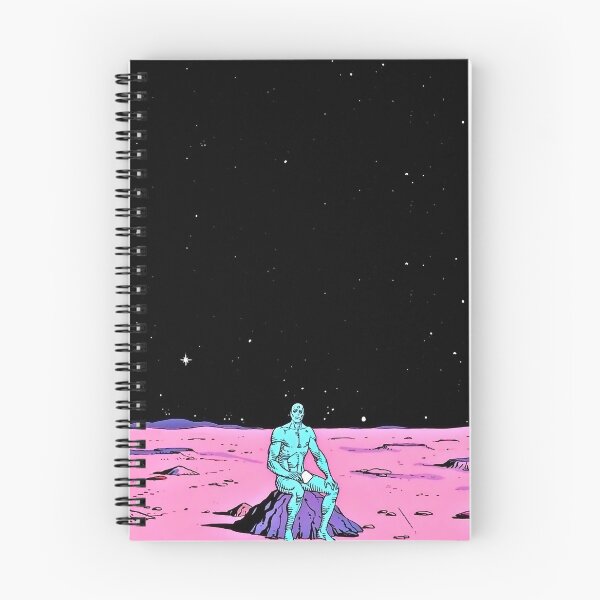 Item preview, (Fixed) Dr. Manhattan sitting on mars (comic) designed and sold by Smakly.