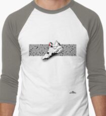 8-bit basketball shoe 4 T-shirt Men's Baseball ¾ T-Shirt