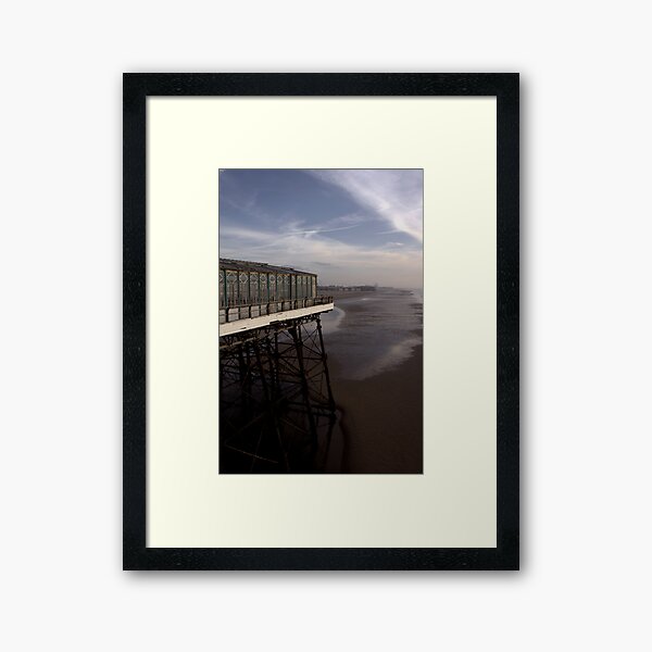 Three piers Framed Art Print