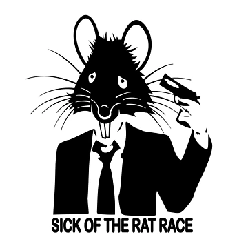 Aperçu de l'œuvre MALADE DU RAT RACE de sociographix