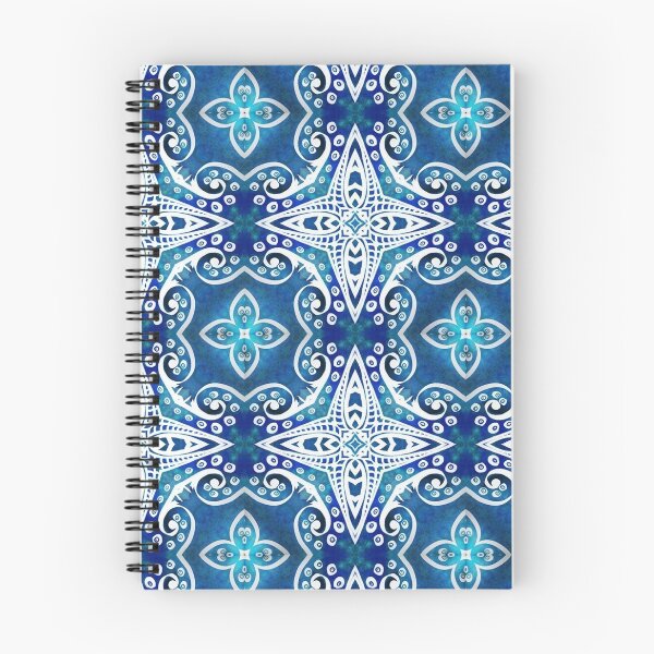 Item preview, Azulejo batik azul designed and sold by Random Patterns.