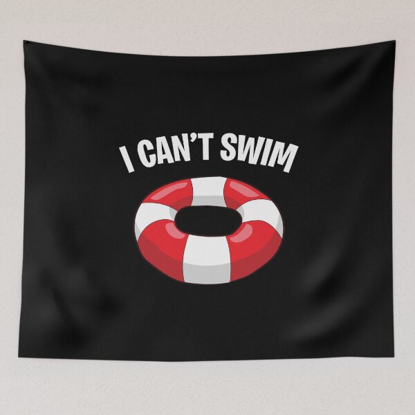 Item preview, Lifebelt i can not swim designed and sold by Mohja-Design.