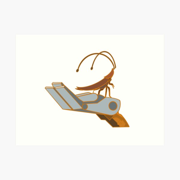 "Best friends WALLE and cockroach" Art Print for Sale by applejack26 Redbubble