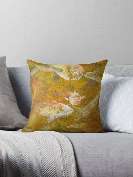 Item preview, Happy Accident Luminous Ghost Fish Painting - Section 3 designed and sold by Heatherian.