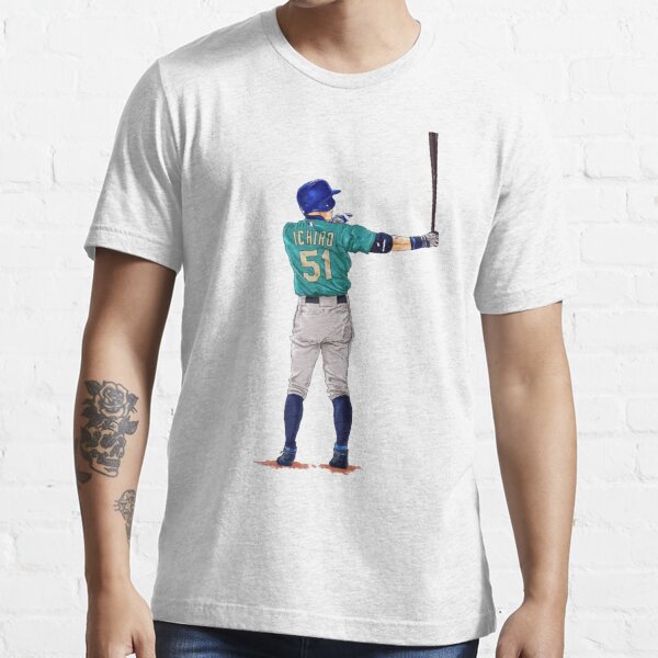 Japanese baseball Ichiro Essential T-Shirt for Sale by ichi-ni-san