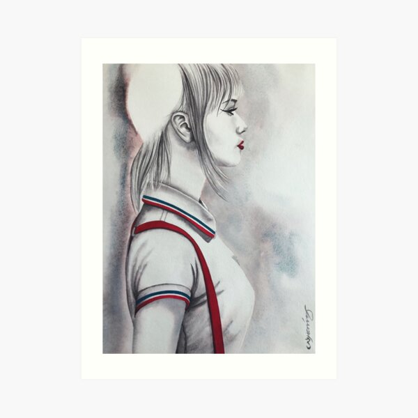 THAT WOMAN a skinbyrd piece by Nikki Morris Art Print