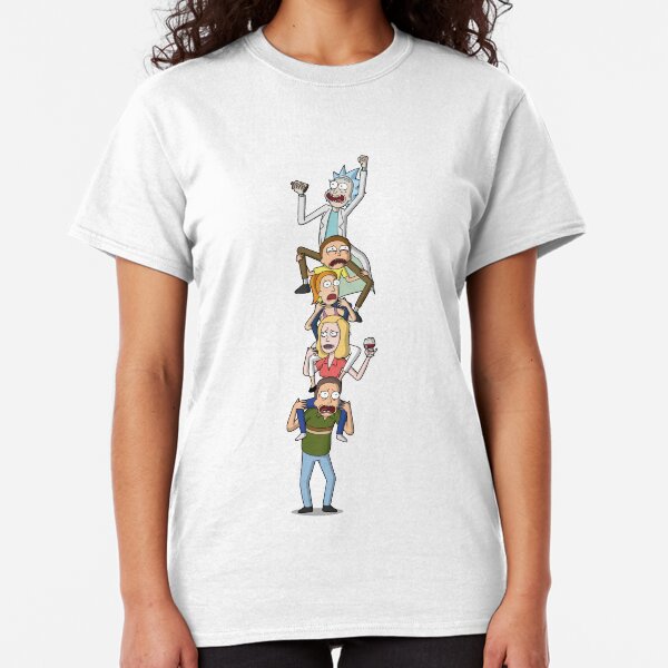 Rick and Morty Totem Classic T-Shirt