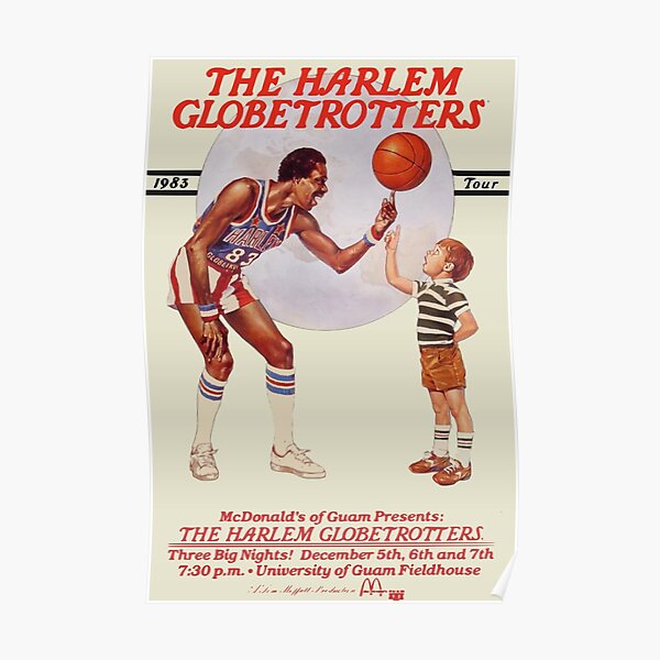 Harlem Globetrotters 1973 Wembley Advertising POSTER 