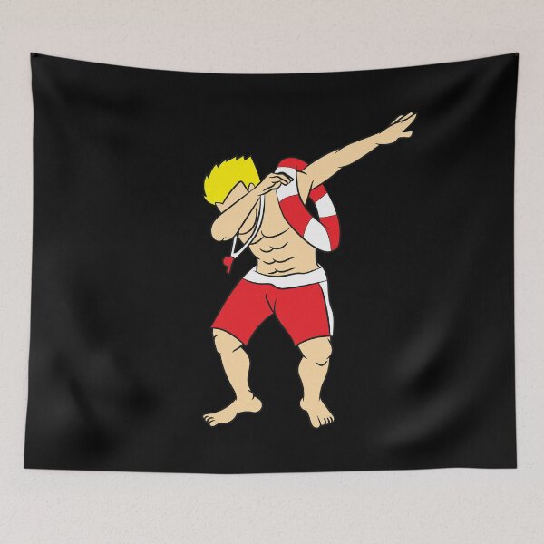 Item preview, Dabbing Lifeguard, lifeguard, lifeguard designed and sold by Mohja-Design.