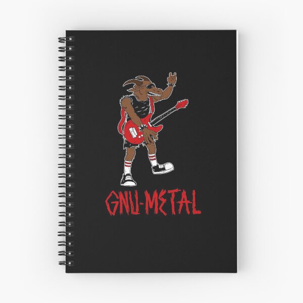 Item preview, Gnu Metal designed and sold by Yipptee Shirts.