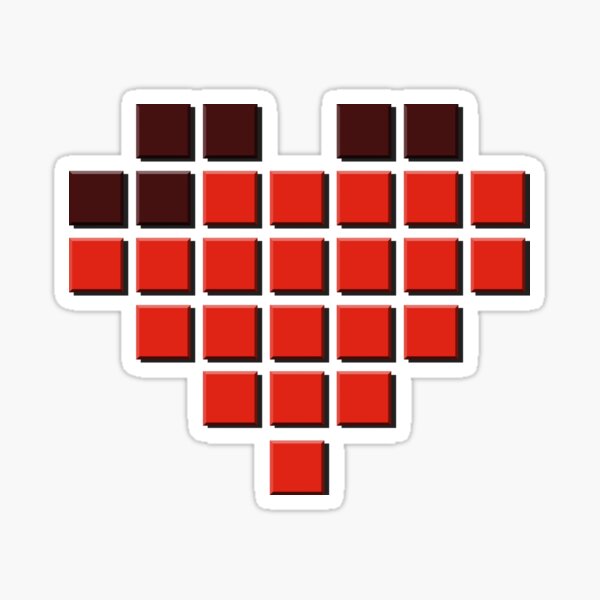 Item preview, No More Heroes - Heart Life Bar designed and sold by JayMart.