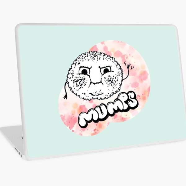Lumpy mumps Laptop Skin