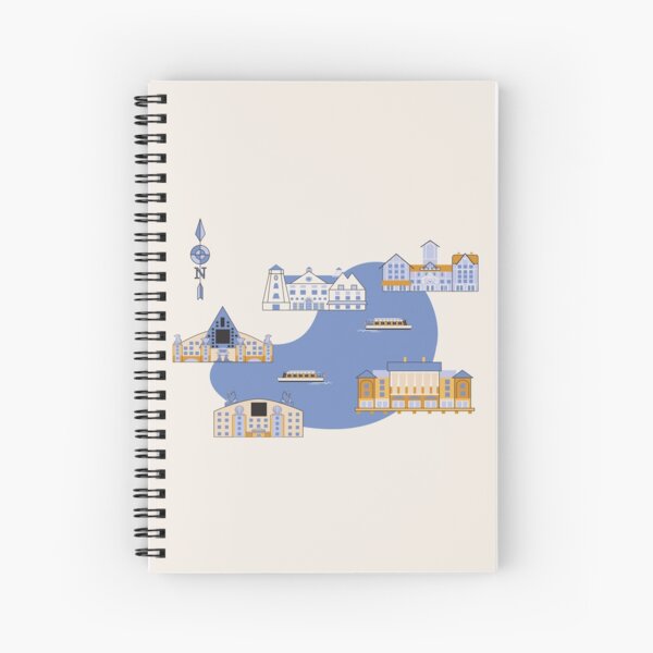 Crescent Lake Spiral Notebook