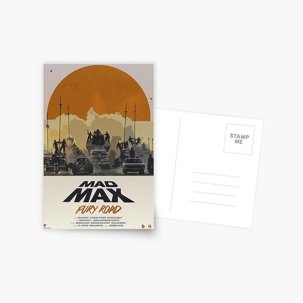Mad Max Fury Road Postcard