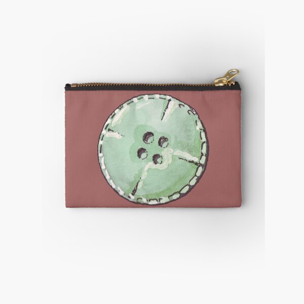 Item preview, Green button original aquarelle designed and sold by Emmy Meester.