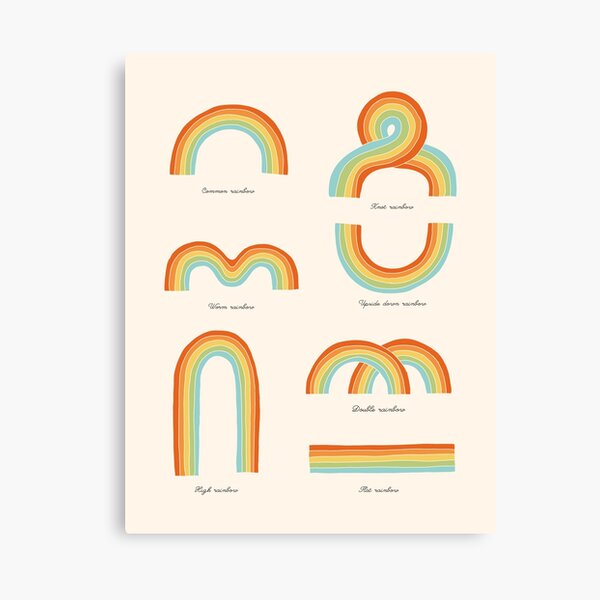 Know Your Rainbows Canvas Print