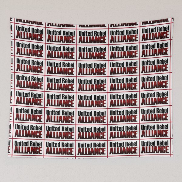 Item preview, United Rebel Alliance: White Banner Logo designed and sold by Jessie Slamwhorella.