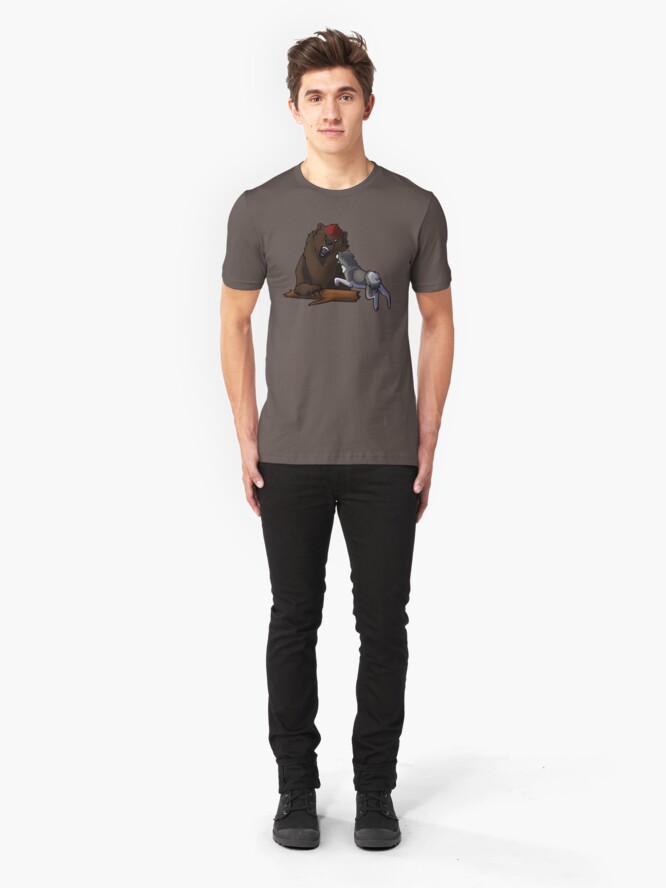 Alternate view of Bear Hound Slim Fit T-Shirt