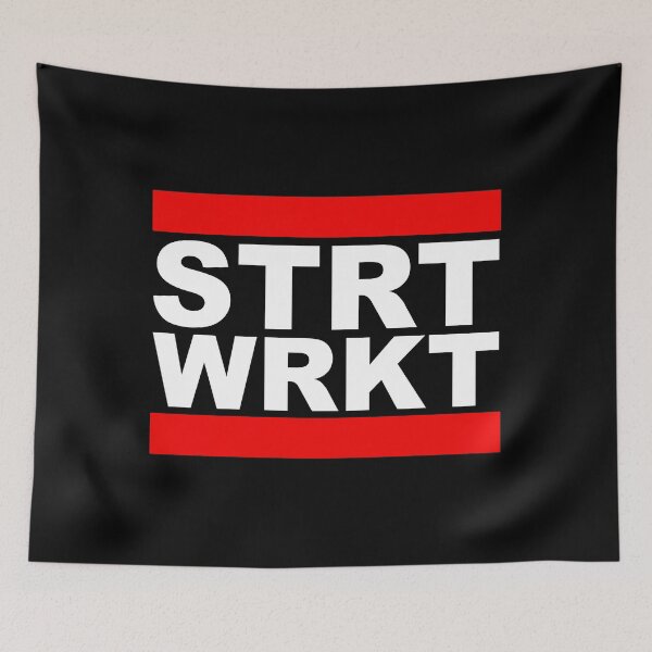 Item preview, STRT WRKT Cool Design For Fit People Doing Street Workout designed and sold by geeksta.