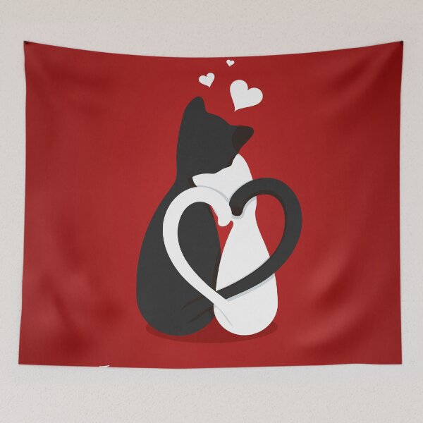 Item preview, Cute Valentine's Day Cats Love designed and sold by livianasgifts.