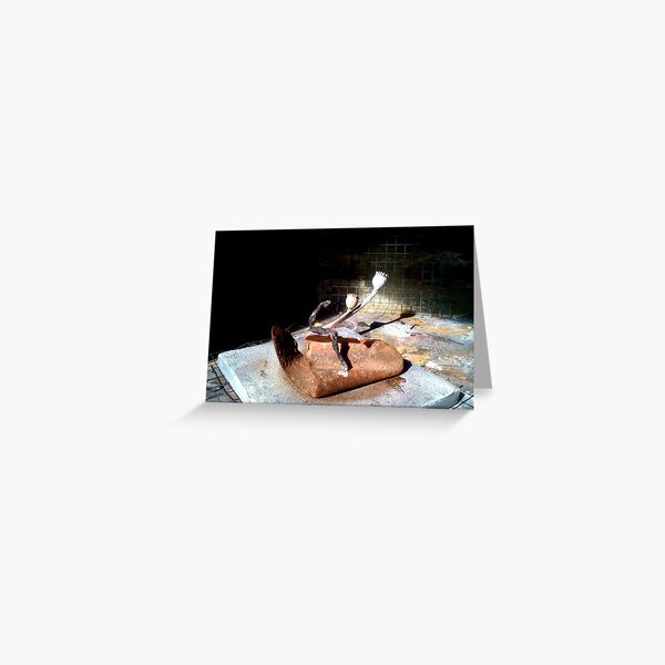 Thinking Composition Greeting Card