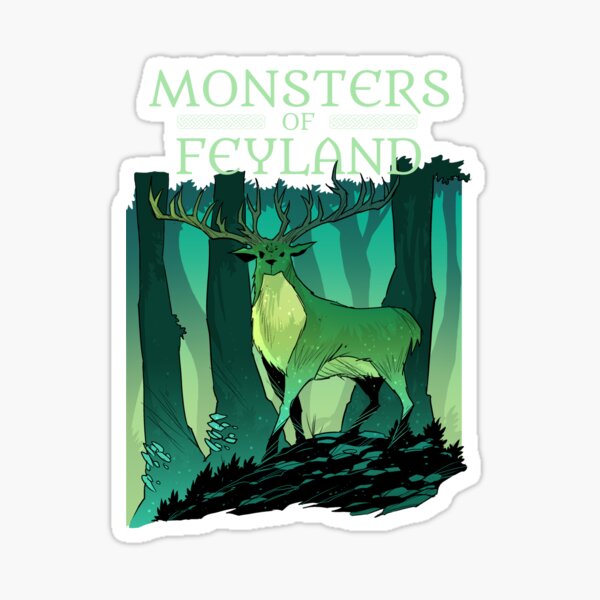 Royal Stag from Monsters of Feyland Sticker