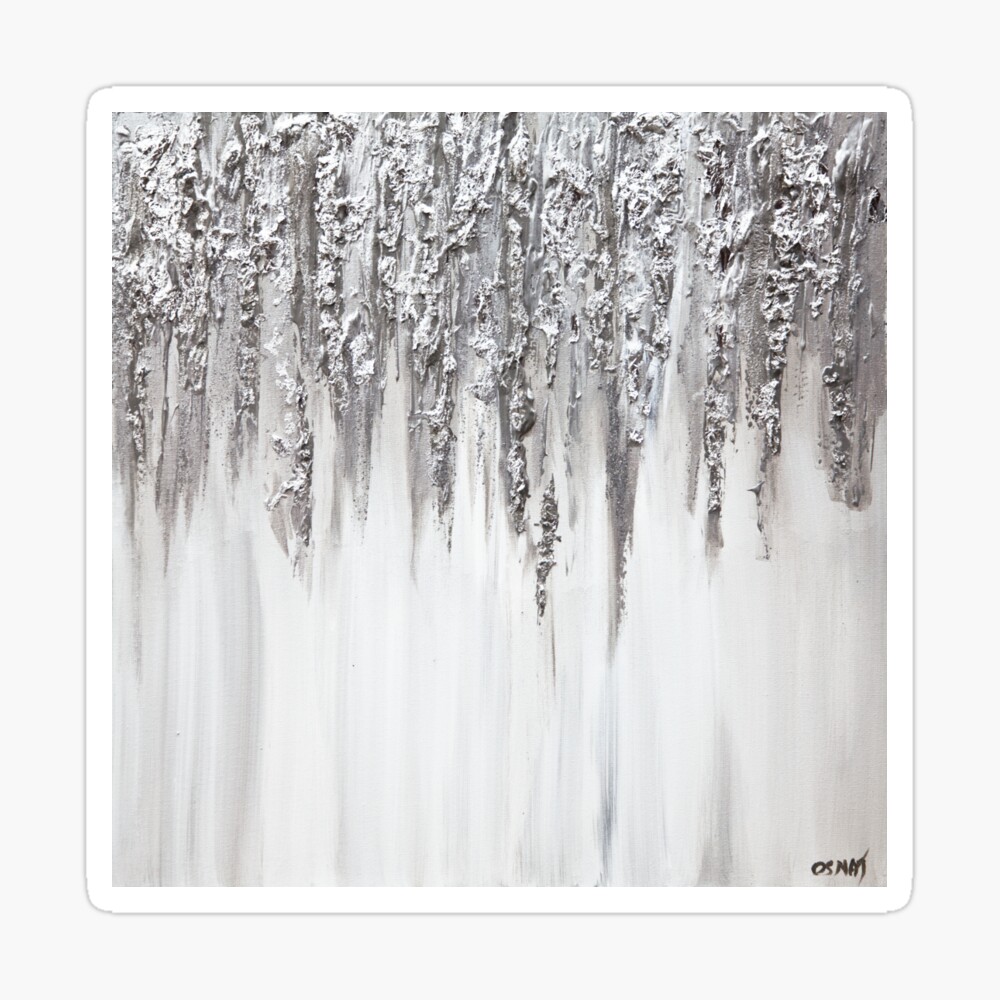 Silver Drops of Jupiter Pillow