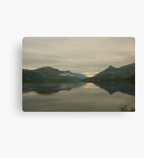 Sunrise at Glencoe Canvas Print