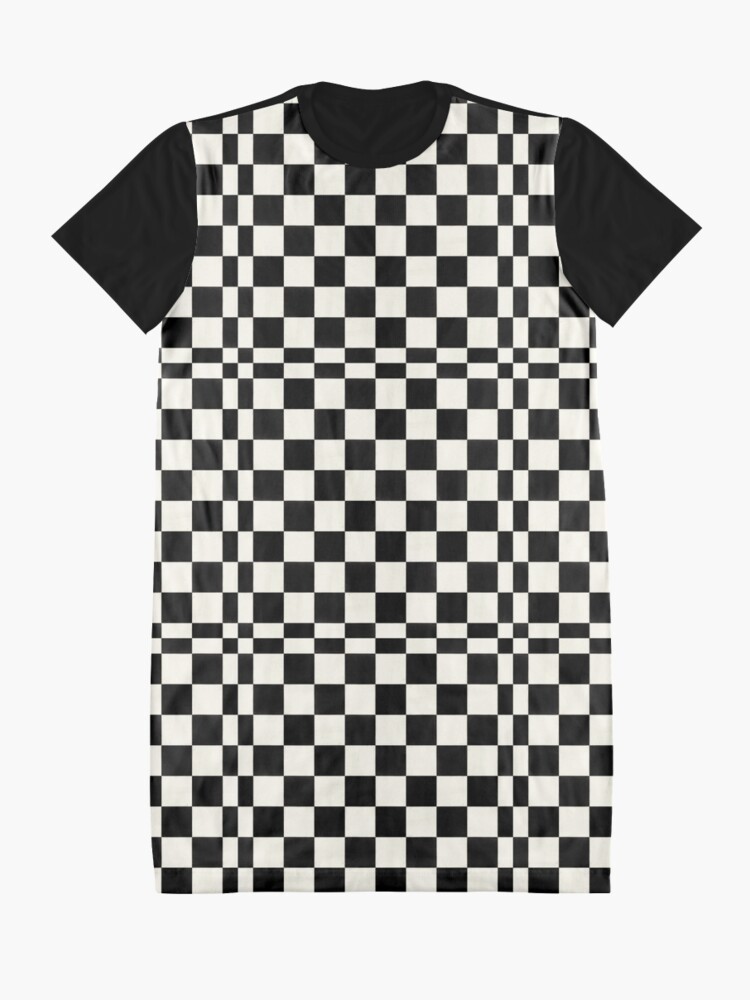 psychedelic checkered shirt