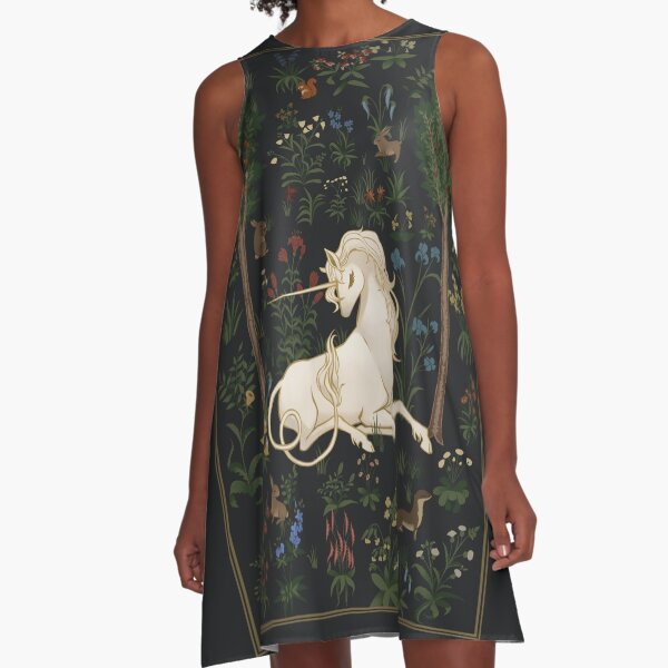 Unicorn Woods A-Line Dress
