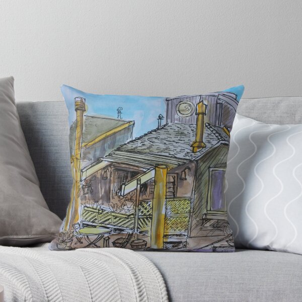 Item preview, Watercolor Sketch - 7 Issaquah Dock, Sausalito, Califonia 2012 designed and sold by Igor Pozdnyakov.