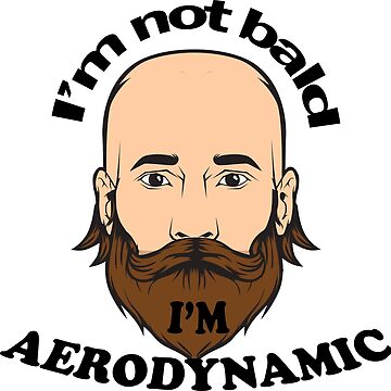 Je Ne Suis Pas Chauve Je Suis Aérodynamique' Gourde